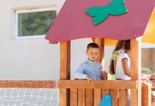 Photo of foto | Două terenuri de joacă au fost construite de Partidul ȘOR în raionul Telenești