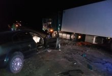 Photo of foto | Accident în Telenești. Un șofer ar fi adormit la volan și a început să circule pe banda cu sens opus