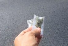 Photo of video | „A plouat” cu marijuana desupra Tel Avivului. Curioșii s-au grăbit să strângă cât mai multe punguțe cu canabis
