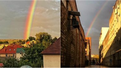 Photo of foto | Fiecare ploaie are (și) un sfârșit bun! Un curcubeu de poveste a colorat azi norii gri de pe cerul Moldovei