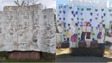 Photo of foto | Intrarea în Căușeni a devenit mai colorată! Așa arată acum monumentul care „salută” localnicii și oaspeții orașului