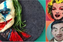 Photo of foto | Ce ai zice dacă „i-ai primi” pe Joker sau Mr. Bean în farfurie? O belgiană creează tablouri din ce găsește în bucătărie