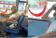Photo of Un britanic se protejează de COVID-19 cu un… șarpe? Bărbatul, surprins în autobuz cu reptila înfășurată în jurul gurii