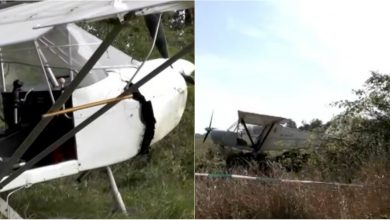 Photo of video | Accident misterios în Slovacia. A fost găsit un avion prăbușit, însă nici urmă de echipaj