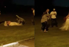 Photo of video | De la bal, direct la spital. Motivul pentru care o mireasă s-a luat la bătaie cu un bărbat, chiar în ziua nunții sale