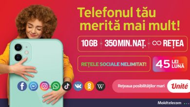 Photo of Bucură-te de mai mult internet! La doar 45 de lei – la Unité ai 10 GB lunar și nelimitat pe rețele de socializare!