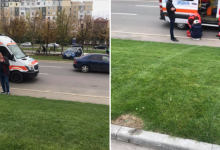 Photo of foto | Ciocana: O mașină s-a pornit din parcare și a dat peste o femeie care mergea pe trotuar