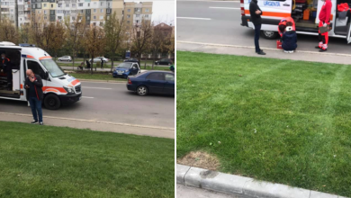 Photo of foto | Ciocana: O mașină s-a pornit din parcare și a dat peste o femeie care mergea pe trotuar