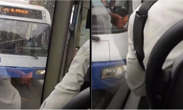 Photo of update, video | Reacția RTEC în cazul celor două troleibuze care erau cât pe ce să se lovească în centrul capitalei