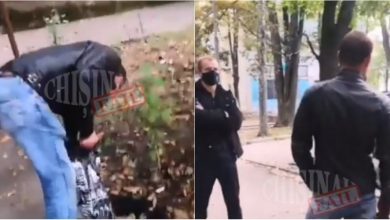 Photo of video | Imagini revoltătoare la Buiucani! Un bărbat în stare de ebrietate ar fi aruncat un cățel de la etajul patru
