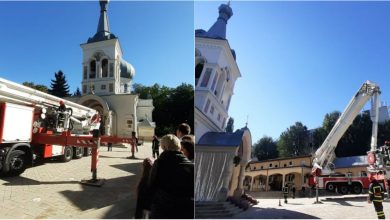Photo of foto, video | Pompierii, nevoiți să intervină la o biserică de hramul Chișinăului. Enoriașii au telefonat la 112