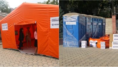 Photo of foto | Moldova a primit corturi mobile pentru triajul bolnavilor suspectați că au COVID-19. Care este capacitatea lor?