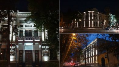Photo of foto | Chișinăul devine mai frumos noaptea. Trei clădiri istorice din capitală, iluminate artistic