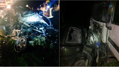 Photo of Trei persoane au decedat după ce un Land Rover a tamponat un camion. Salvatorii au intervenit pentru a scoate cadavrele dintre fiare