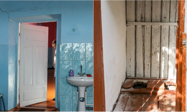 Photo of foto | Cu uși din lemn, fără separatoare și un iz ce-ți sfredelește nările – așa arată majoritatea WC-urilor din școlile Moldovei