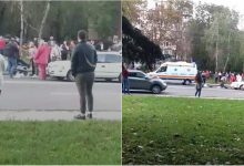 Photo of video | Accident la Botanica. O femeie a fost lovită de o Toyota chiar pe trecerea de pietoni