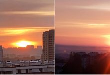 Photo of foto | Dans de culori pe cerul Moldovei în această dimineață. Răsăritul de poveste, surprins de internauți