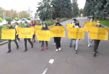 Photo of video | Scrisoare către Chicu. Tinerii PAS au organizat un flashmob și i-au adresat 10 întrebări