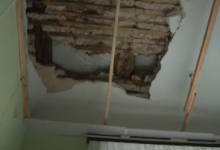 Photo of video | După ploaie, la sudul țării s-a prăbușit podul unei școli. Acoperișul este în stare gravă de mai mulți ani