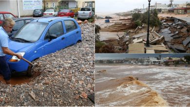 Photo of foto | Insula Creta, devastată a doua oară în câteva săptămâni de o furtună puternică. Oamenii, nevoiți să dezgroape mașinile din pietre și nisip