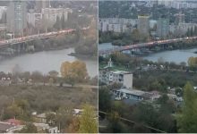 Photo of foto | Coloane de mașini pe podul de la Rezina. Alegătorii ar sta încă în rând ca să ajungă la secțiile de votare