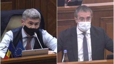 Photo of video | „Va atenționez!”. Cândva colegi, astăzi la cuțite în Parlament: Tensiuni între Sîrbu și Jizdan în plenul Parlamentului