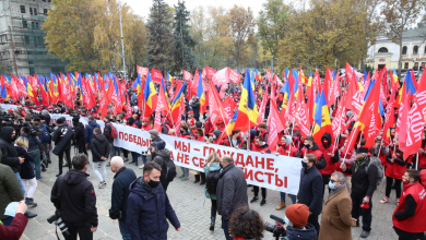 Photo of video | PSRM desfășoară mitinguri în susținerea lui Igor Dodon în Chișinău și în mai multe centre raionale