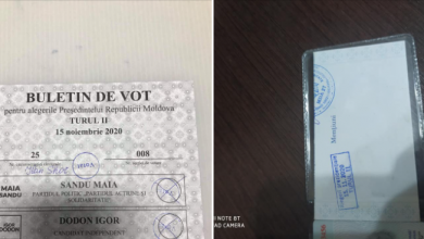 Photo of foto | „Ilan Șor, președinte!” O alegătoare a stricat buletinul de vot, exprimându-și opțiunea cu pixul