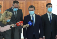 Photo of video | „O să dăm votul pentru un nou premier, votat de Parlamentul ales după anticipate”. Declarațiile PAS după consultările cu Maia Sandu