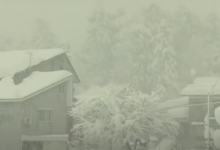 Photo of video | Ninsori abundente în Japonia. Nămeții ajung la doi metri, iar zeci de mii de oameni au rămas fără curent electric