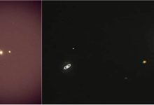 Photo of foto, video | Ați urmărit fenomenul? Așa a arătat „întâlnirea” de luni dintre Jupiter și Saturn