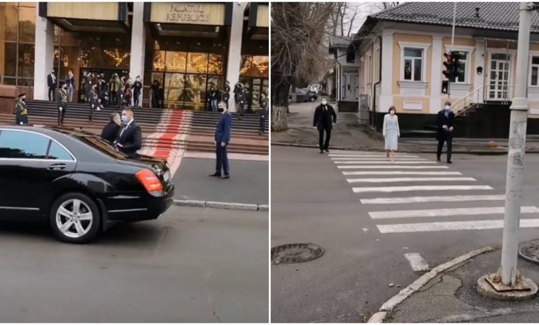 Photo of video | Ion Chicu și Zinaida Greceanîi au fost huiduiți, iar Maia Sandu – întâmpinată cu aplauze la Palatul Republicii