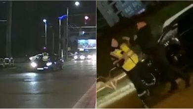 Photo of video | Șoferul din Maserati, care a agresat un ofițer, riscă doi ani de pușcărie. Precizările Poliție despre altercația din centrul capitalei