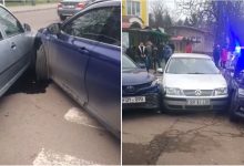 Photo of video | Cinci mașini, implicate într-un accident la Soroca. Vinovat s-ar face un preot beat care ar fi fost evacuat de la fața locului