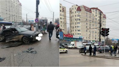 Photo of foto, video | Accident rutier la Buiucani. Trei mașini s-au ciocnit, iar o persoană a ajuns la spital