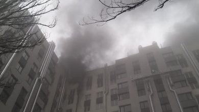 Photo of foto | Incendiu în capitală. S-a aprins un bloc locativ în construcție