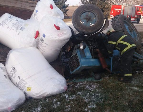 Photo of Weekend nefericit la Drochia! Un bărbat, blocat între fiarele tractorului după ce vehiculul s-a răsturnat