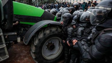 Photo of video | Nemulțumiți de amenzile primite, agricultorii au protestat la Ministerul de Interne. Reacția instituției
