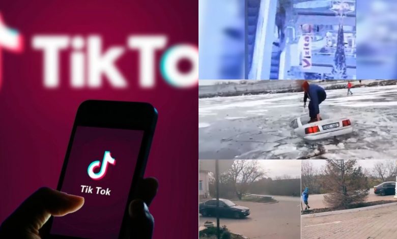 Photo of video | Mașini scufundate, amenzi și legi încălcate. Top șase situații în care utilizatorii moldoveni de TikTok au dat-o în bară în goana după vizualizări