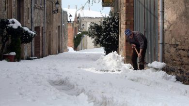 Photo of Zăpezi abundente au lovit Spania. Peninsula a înregistrat cea mai mică temperatură din istoria țării