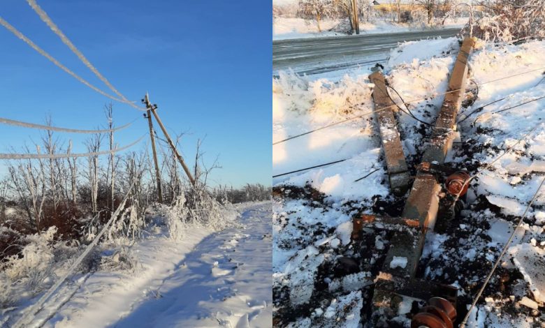 Photo of Intemperia a lăsat peste 60 de localități fără curent electric. Fire electrice s-au rupt sau au fost deteriorate de crengile înghețate