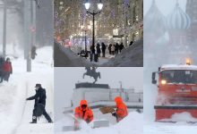 Photo of foto | Moscova, lovită de cea mai puternică ninsoare după 1973. O persoană a decedat în urma intemperiei