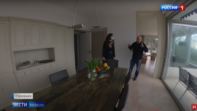 Photo of video | Rusia contraatacă? Televiziunea de stat prezintă vila în care a locuit Navalnîi în Germania