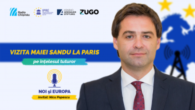 Photo of podcast „Noi și Europa” | Vizita președintei Maia Sandu la Paris, explicată pe înțelesul tuturor. Nicu Popescu: „Deschiderea Franței este enormă”