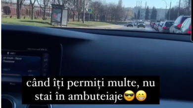 Photo of video | Chișinău: Șoferul tupeist al unui Mercedes de lux s-a lăudat pe Instagram că a creat situații de accident pe contrasens: „Când îți permiți multe, nu stai în ambuteiaje”