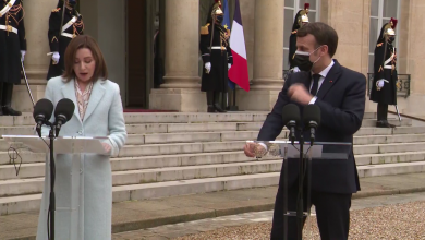 Photo of video | Conferință de presă comună Macron-Sandu: „Ne dorim și mai multe investiții franceze în țara noastră”