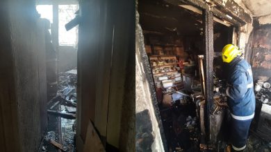 Photo of foto, video | Incendiu puternic într-un apartament din cartierul Telecentru. O femeie, salvată din flăcări