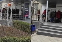Photo of foto | Banii sau viața? Bătrânii se îmbulzesc la un oficiu poștal din Drochia în timp ce în raion a fost decretat Cod roșu de pandemie
