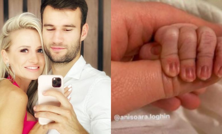 Photo of Jurnalista Anișoara Loghin și fotbalistul Radu Gînsari au devenit părinți de băiețel. Numele neobișnuit ales pentru micuț