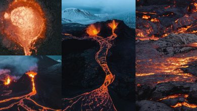 Photo of foto, video | Așa arată erupția unui vulcan deasupra craterului! Fotograful afirmă că și-a topit drona de dragul imaginilor